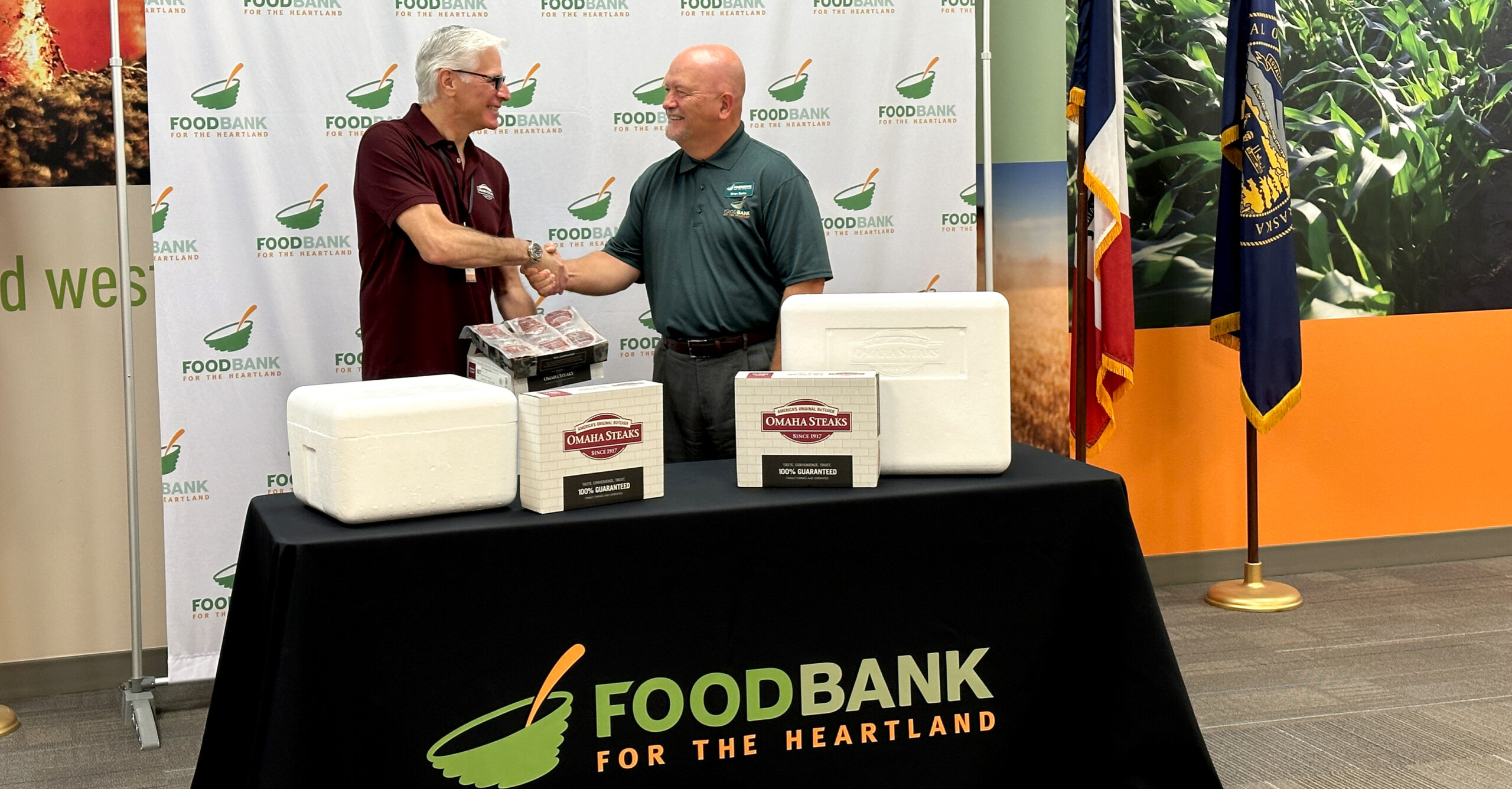 Omaha Steaks makes significant donation Food Bank for the Heartland